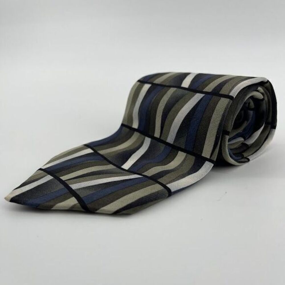 Grateful Dead 100% Silk Vault Third Set Striped Necktie Rock Band‎ Collectible